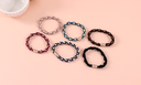 Simple Two Tone Braid Hair Tie 2 Pieces