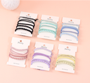 Simple Knitting Hair Tie Set of 5 Pieces