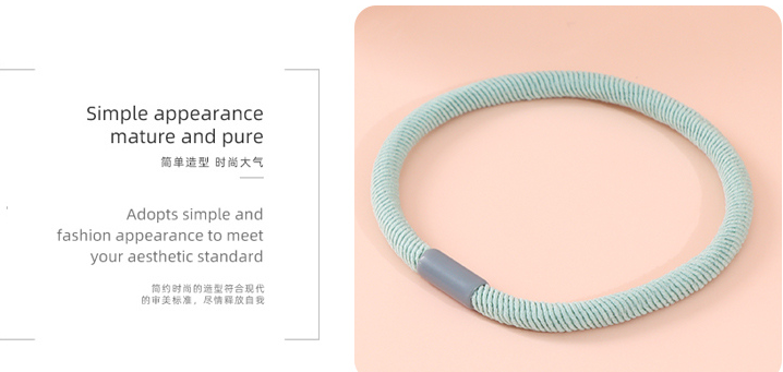Simple Knitting Hair Tie Set of 5 Pieces