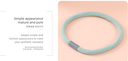 Simple Knitting Hair Tie Set of 5 Pieces
