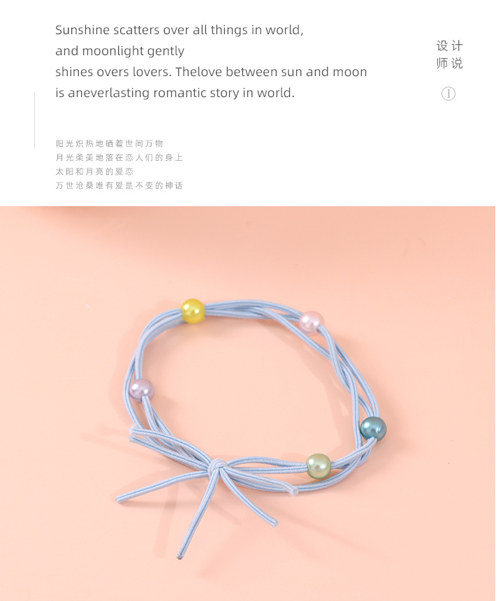 Trendy Knot Hair Tie Set of 5 Pieces