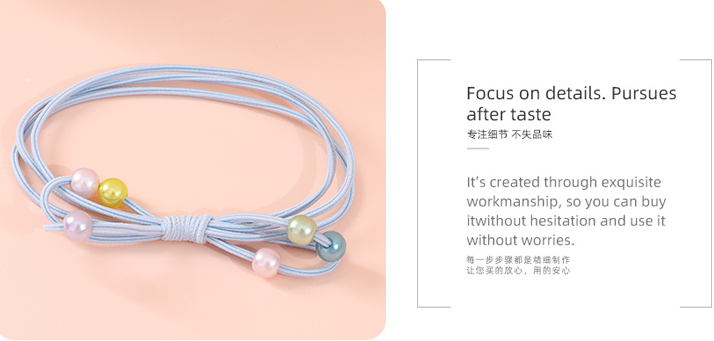 Trendy Knot Hair Tie Set of 5 Pieces