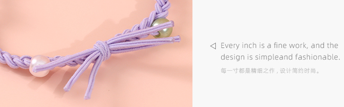 Stylish Simple Hair Tie Set of 5 Pieces