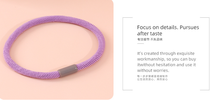 Stylish Simple Hair Tie Set of 5 Pieces