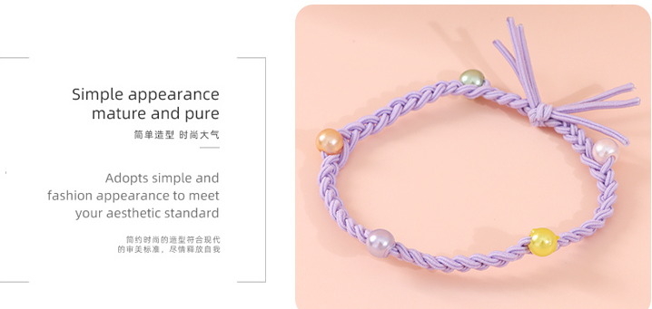Stylish Simple Hair Tie Set of 5 Pieces