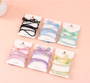 Stylish Basic Elastic Hair Tie Set of 5 Pieces
