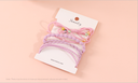 Stylish Basic Elastic Hair Tie Set of 5 Pieces