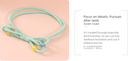 Stylish Basic Elastic Hair Tie Set of 5 Pieces