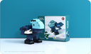 Blue Dinosaur Building Block Toy(1052)