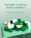 Green Dinosaur Building Block Toy(1051)