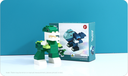 Green Dinosaur Building Block Toy(1051)