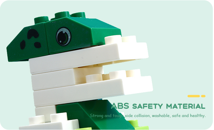 Green Dinosaur Building Block Toy(1051)