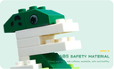 Green Dinosaur Building Block Toy(1051)