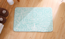 Famous Painting Series Flocking Printing Floor Mat