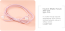 Stylish Shiny Bow Hair Tie Set of 5 PCS