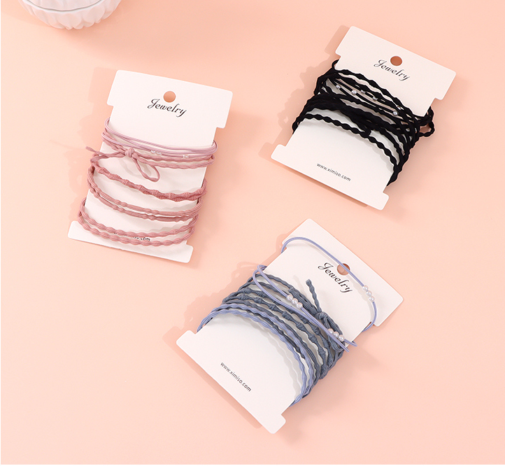 Simple Knot Hair Tie Set of 5 PCS