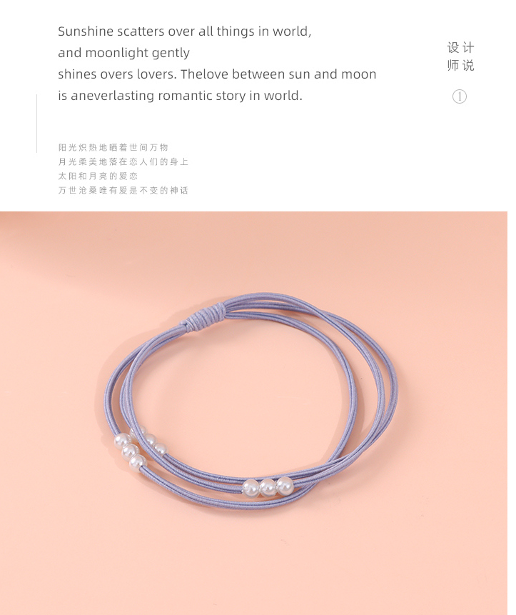 Simple Knot Hair Tie Set of 5 PCS