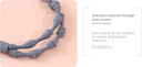 Simple Knot Hair Tie Set of 5 PCS