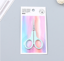 Pointed Plastic Handle Manicure Scissors