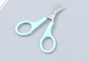 Pointed Plastic Handle Manicure Scissors