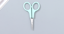 Pointed Plastic Handle Manicure Scissors