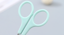 Pointed Plastic Handle Manicure Scissors