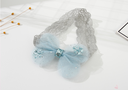 Snow Collection Mesh Bowknot Snowflake Hairband for Kids