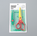 Contrast Color Series Pinking Shears with 1 Extra Pair of Pinking Shears Blades
