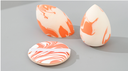 Makeup Sponge Set (Makeup Sponge, Cushion Puff, Angled Makeup Sponge)