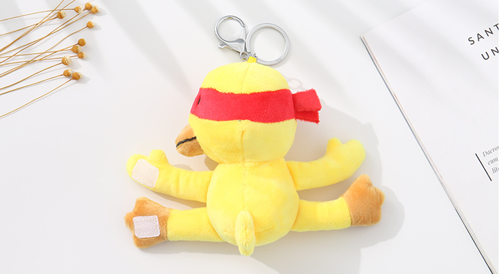 Stylish Plush Doll Charm