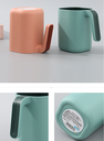Square Contrasting Color Toothbrushing Gargle Cup