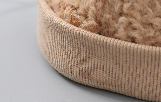 Trendy Plush Hat for Children (Khaki)