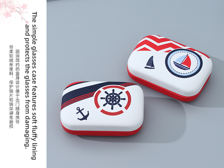 Nautical Series Contact Lenses Case