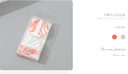 Dual Color Cushion Puffs (Salmon and Marble Patterns)