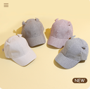 Lovely Striped Deer Ears Baseball Cap for Kids