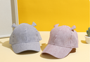 Lovely Striped Deer Ears Baseball Cap for Kids