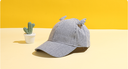 Lovely Striped Deer Ears Baseball Cap for Kids