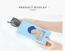 Famous Painting Series Glasses Pouch(Men with Hat)