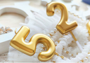 Birthday Colorful Number Candle