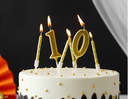 Birthday Colorful Number Candle