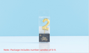 Birthday Gold Number Candle