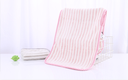 Cationic Coral Velvet Striped Towel