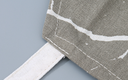 Nordic Marble Print Apron