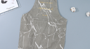 Nordic Marble Print Apron