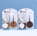 Wooden Grain DIY Wall Clock – Wood Colour/Walnut Colour