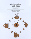 Wooden Grain DIY Wall Clock – Wood Colour/Walnut Colour