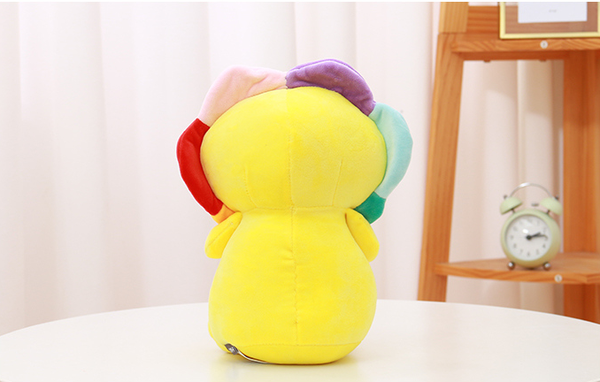 Smiley Sunflower Lion Plush Doll (Small)
