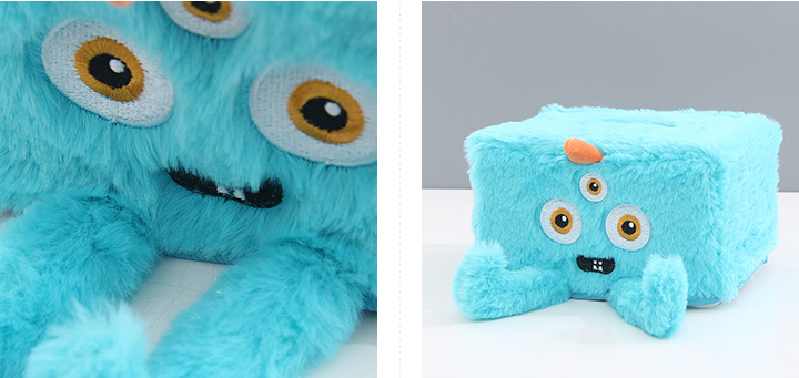 Monster Friends Collection Box for Tissues – Eiden