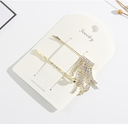 Rhinestones Tassel Bobby Pins Set