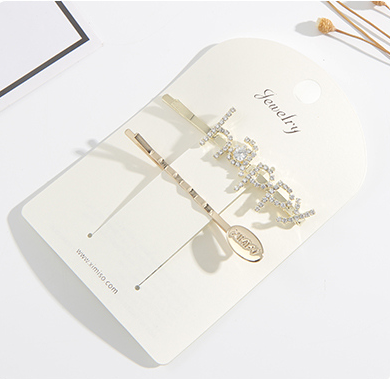 Happy Letters Bobby Pins Set